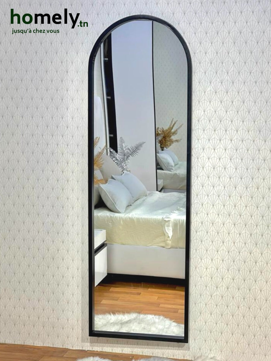Miroir Arqué noir