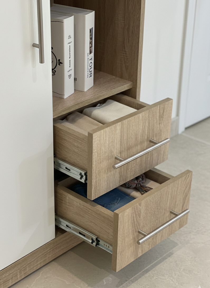 OPTIMA – Armoire avec colonne de rangement