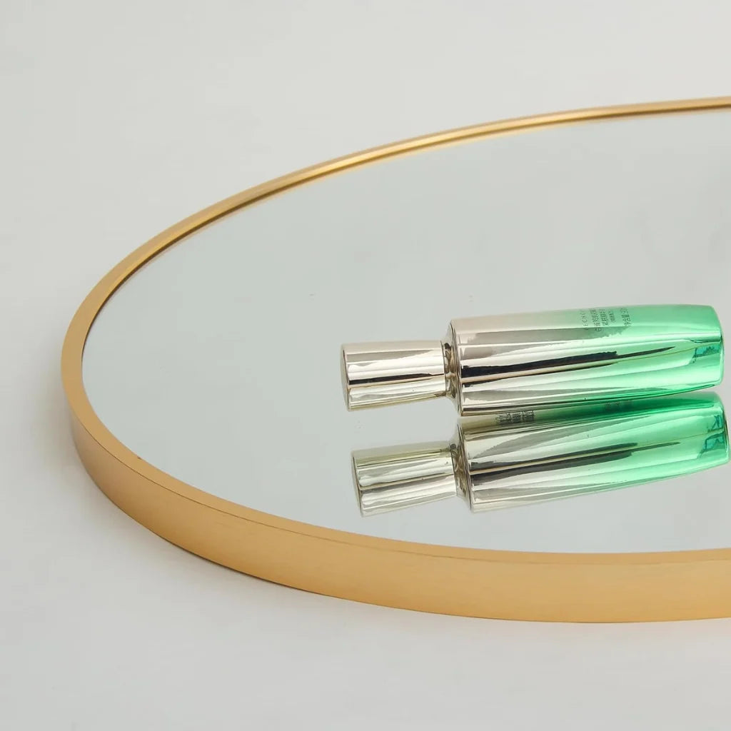 Miroir Arqué Grand Modèle Doré