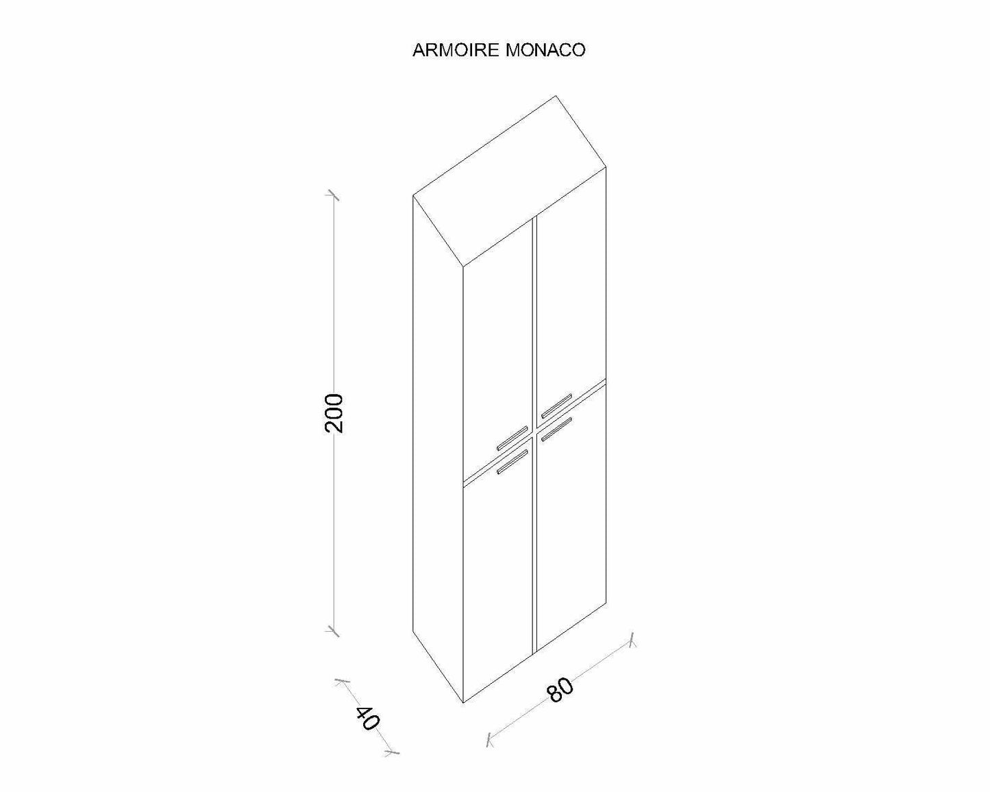 Armoire Monaco