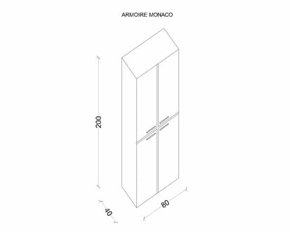 Armoire Monaco