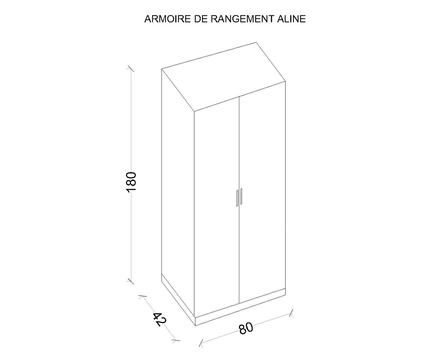 Armoire De Rangement Aline