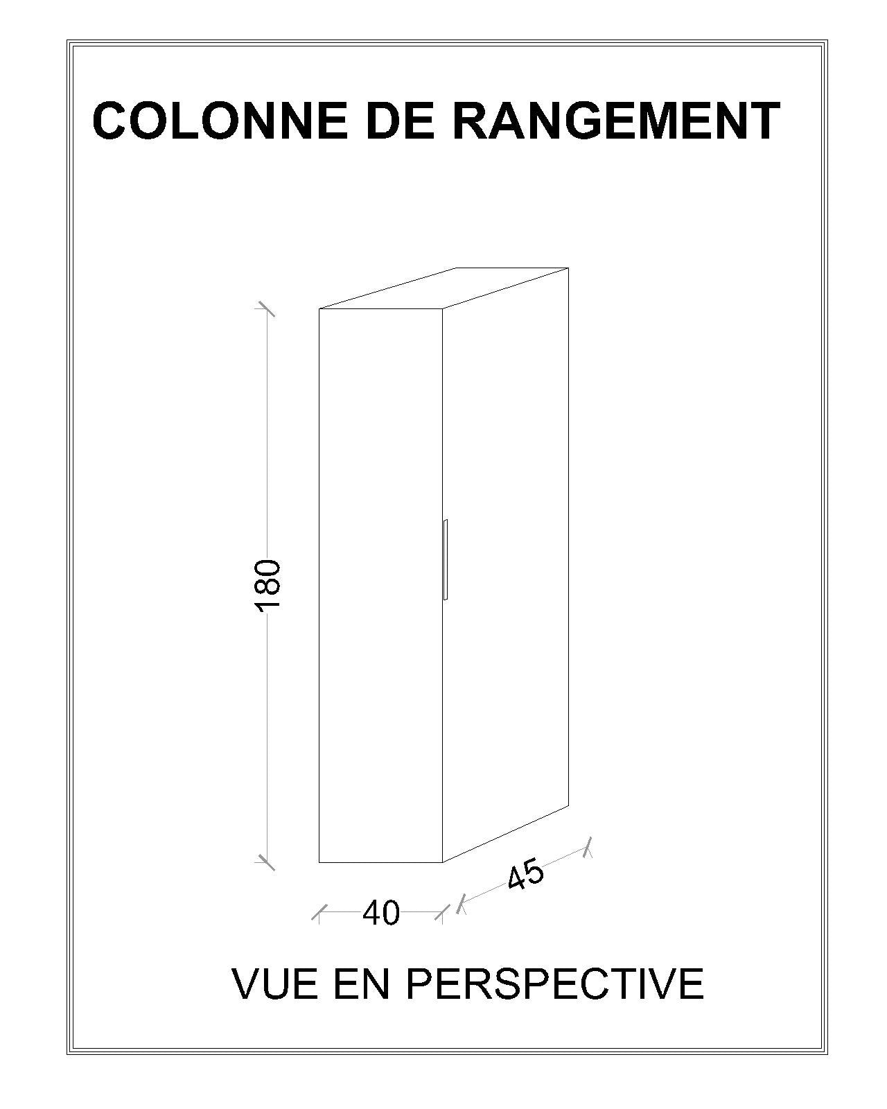 Colonne De Rangement