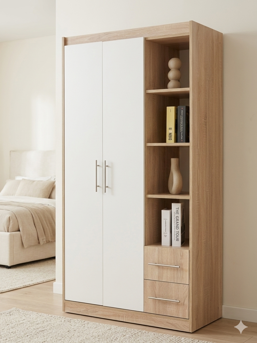 OPTIMA – Armoire avec colonne de rangement