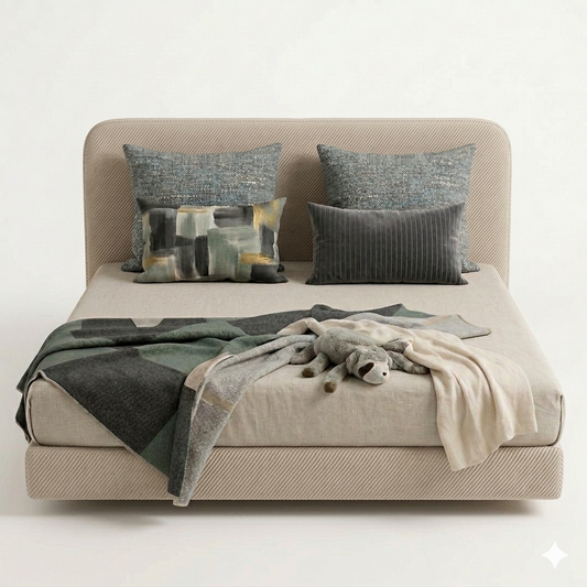 Lit 2 Places 160x190 Élégance Soft + Matelas Offert