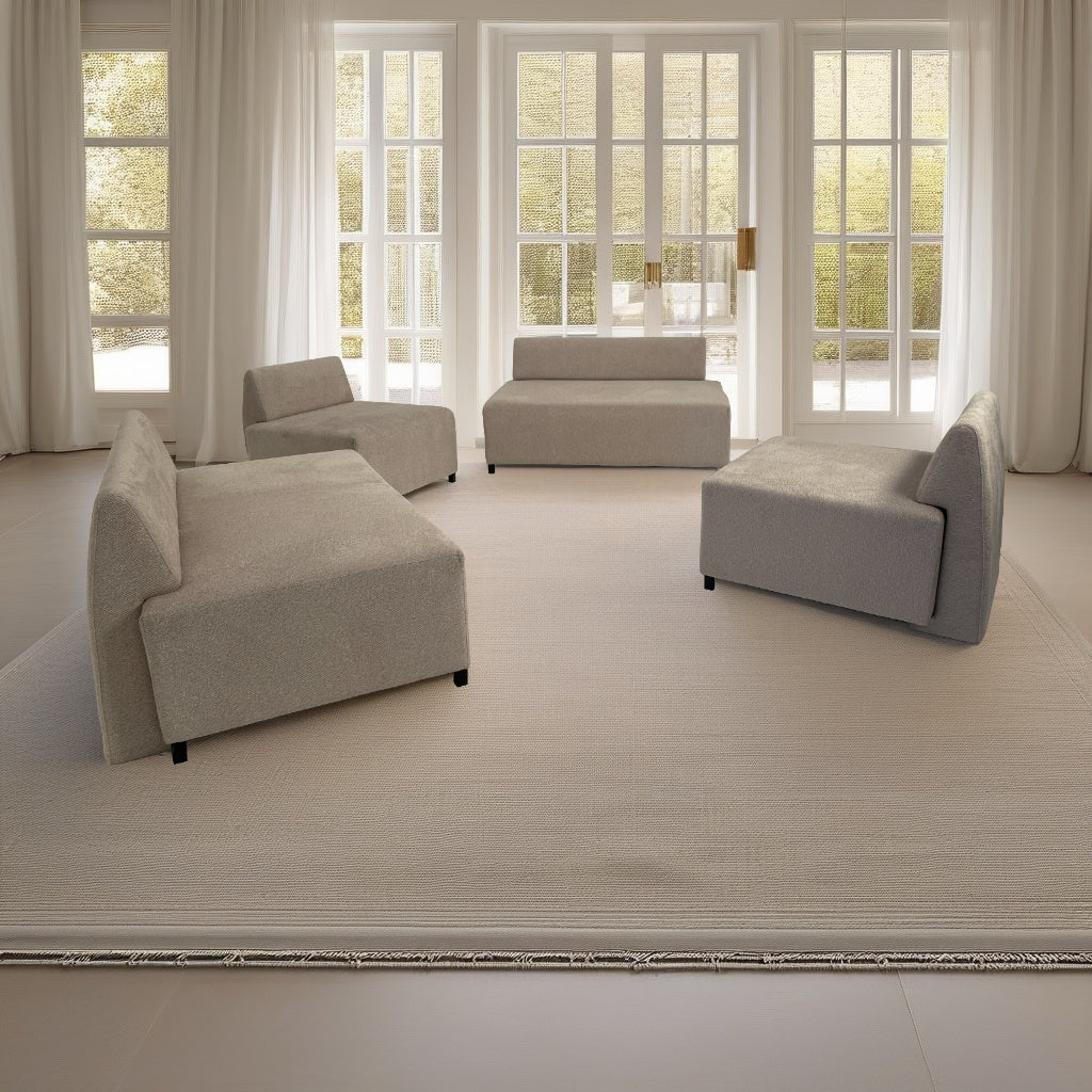 Canapé Puzzle Modulable 3 en 1 GRIS