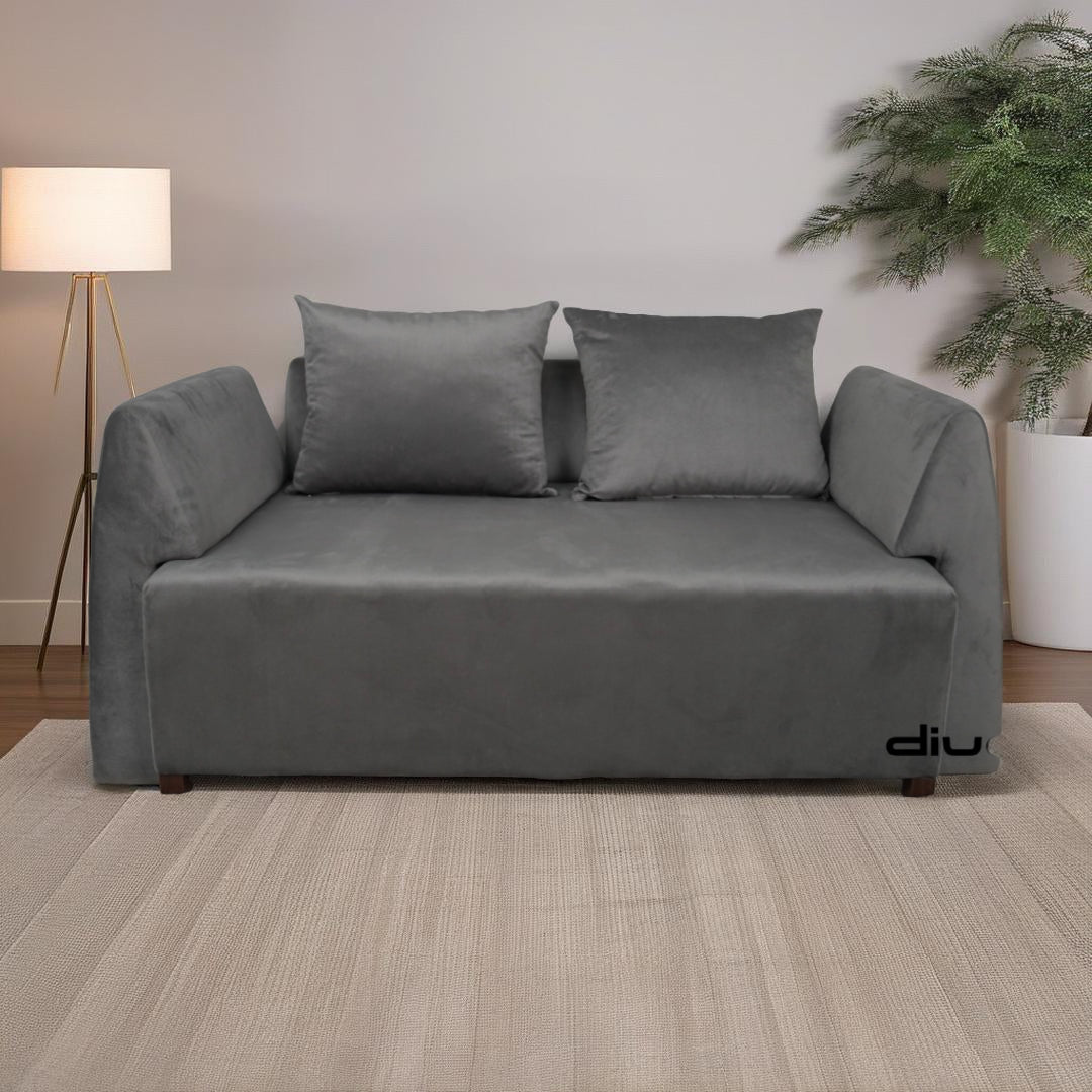 Canapé Puzzle Modulable 3 en 1 GRIS