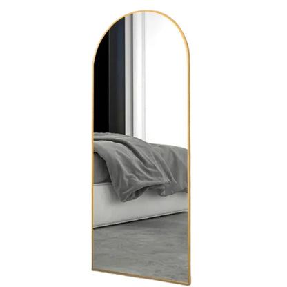 Miroir Arqué Grand Modèle Doré